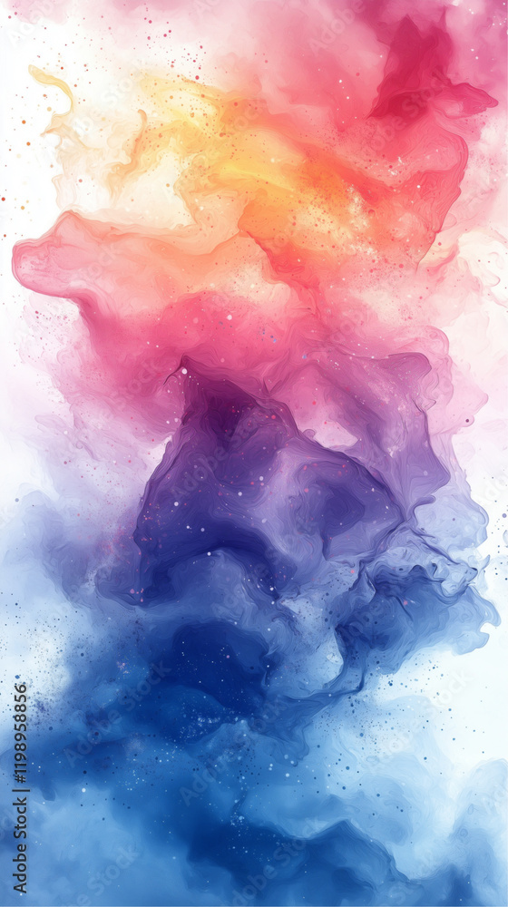 Fototapeta premium A mesmerizing arrangement of soft colors swirling together artistically.