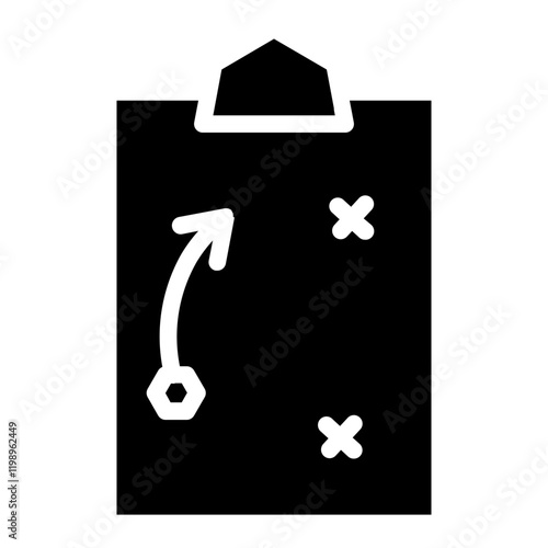 Time Plan Schedule Glyph Icon