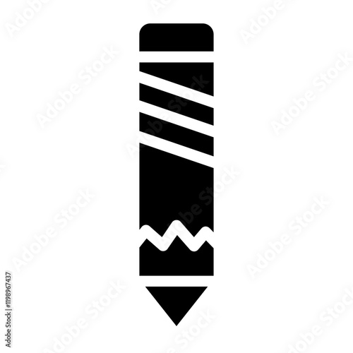 Pencil Draw Edit Glyph Icon