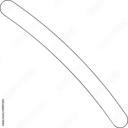 Simple vector icon nail file