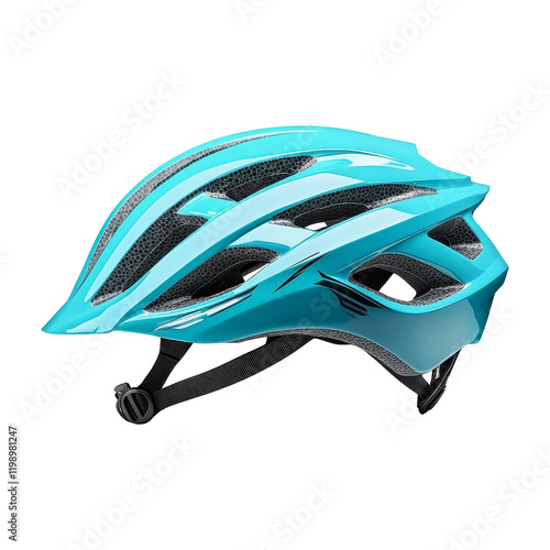 Essential indoor cycling safety gear in sports store photo