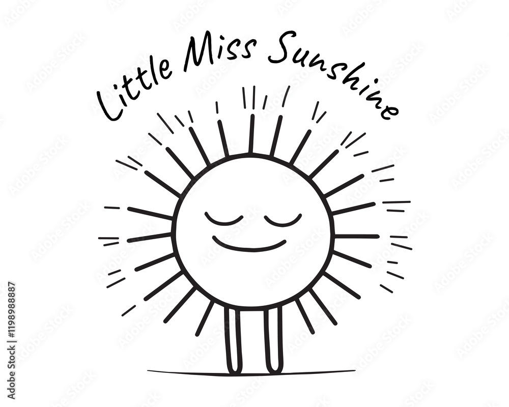 Obraz premium Sun Character 