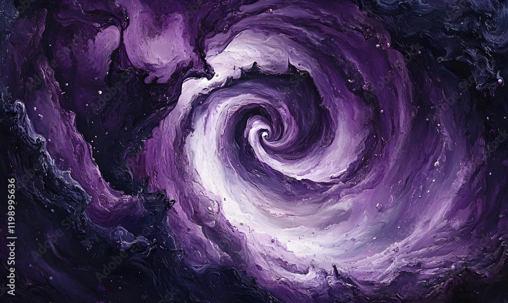 Abstract purple spiral nebula, cosmic vortex. Abstract purple spiral nebula, cosmic vortex.