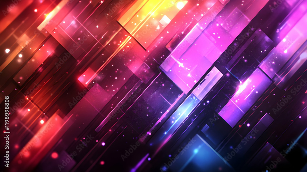 Abstract vibrant digital art background Abstract vibrant digital art background