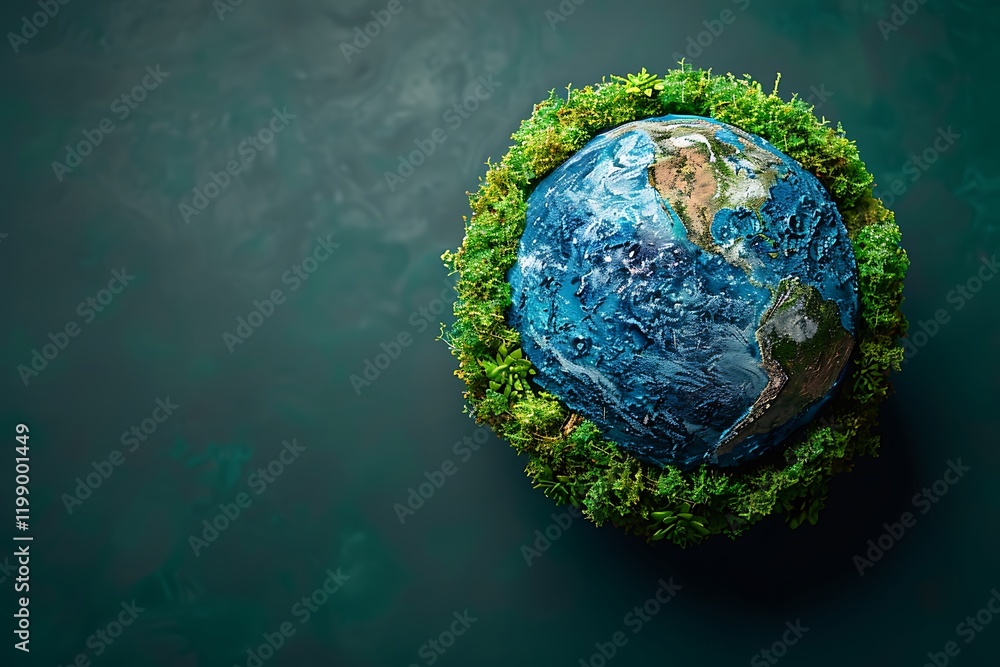 Fototapeta premium A Concept Image for World Environment and Earth Day
