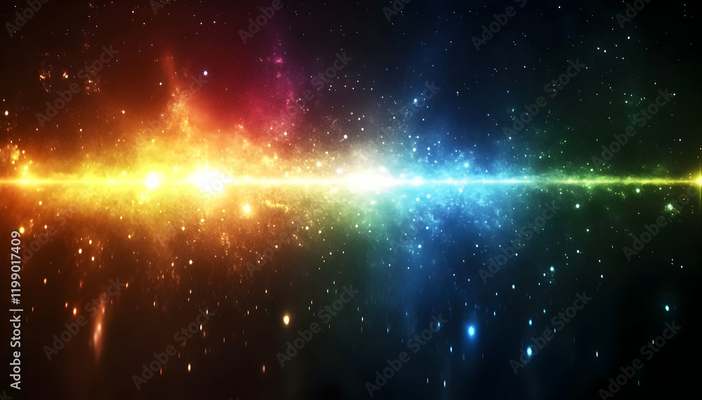 Cosmic Rainbow Nebula Background Wallpaper Cosmic Rainbow Nebula Background Wallpaper