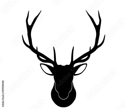 Geweih, Hirsch, Reh, Outdoor - Vektor