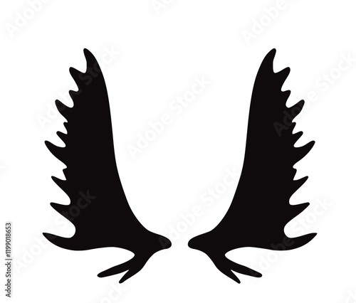 Geweih, Hirsch, Reh, Outdoor - Vektor