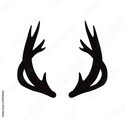 Geweih, Hirsch, Reh, Outdoor - Vektor