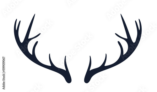 Geweih, Hirsch, Reh, Outdoor - Vektor