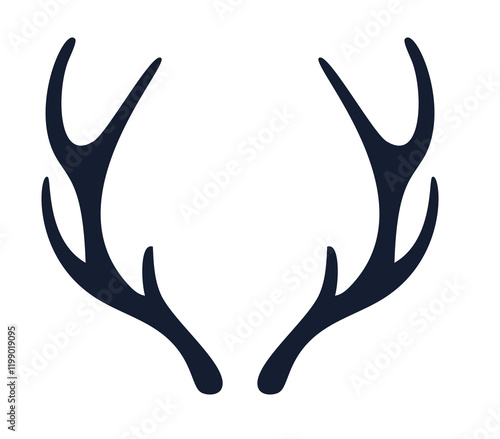 Geweih, Hirsch, Reh, Outdoor - Vektor