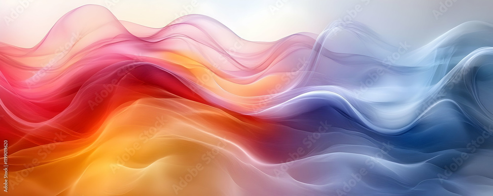 Abstract colorful waves, digital art, bright background, website design Abstract colorful waves, digital art, bright background, website design