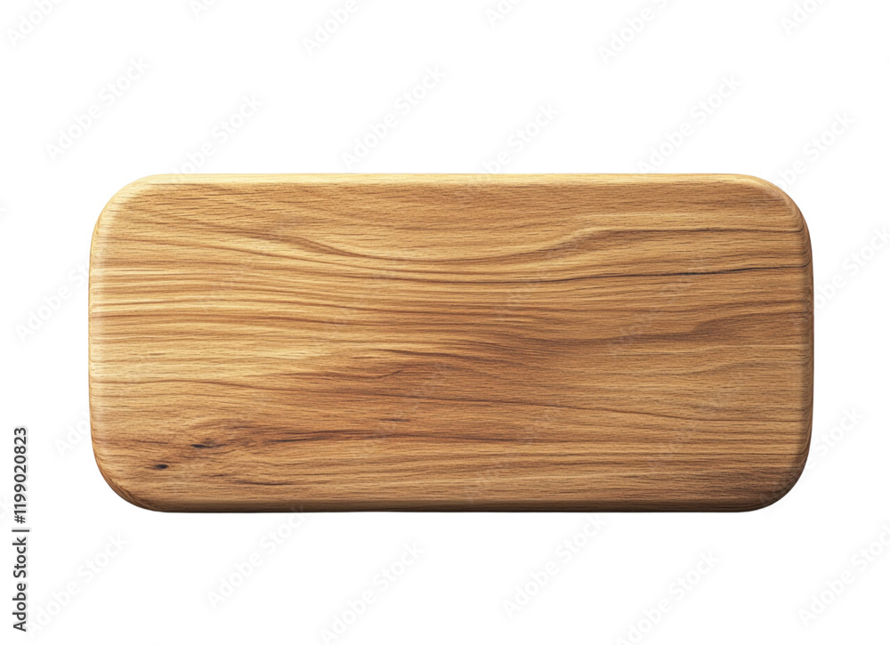 Wooden signboard with an arched top on a white background Wooden signboard with an arched top on a white background