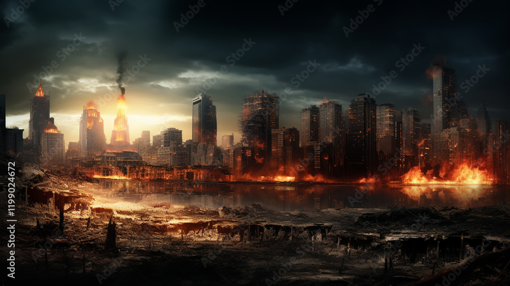 Global Warming concept abstract background Global Warming concept abstract background