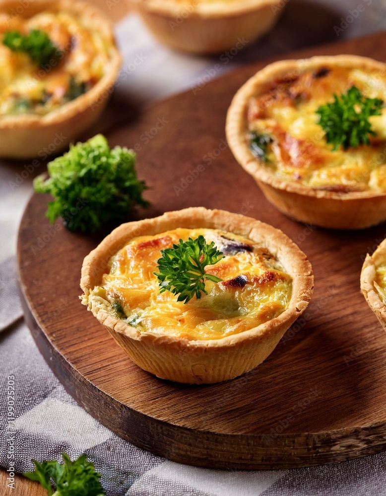 Freshly delicious mini quiches Freshly delicious mini quiches
