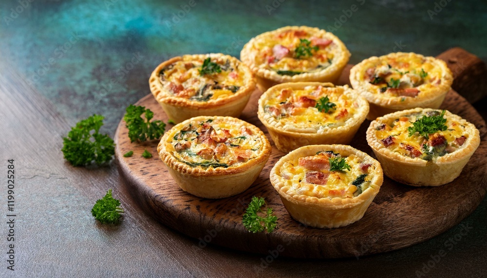 Freshly delicious mini quiches Freshly delicious mini quiches