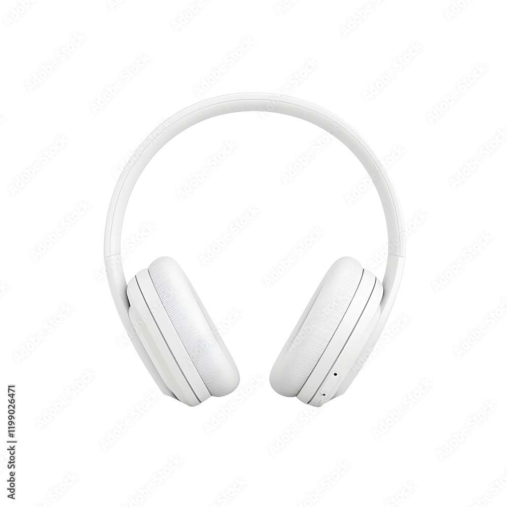 Sleek Bluetooth headphones on a white background, showcasing a modern and stylish design, highlighting the smooth contours, minimalistic aesthetics, and advanced technology for an enhanced audio exper Sleek Bluetooth headphones on a white background, showcasing a modern and stylish design, highlighting the smooth contours, minimalistic aesthetics, and advanced technology for an enhanced audio exper