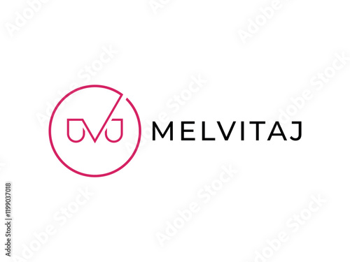 Modern letter logo design 