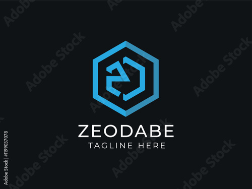 Modern letter logo design 