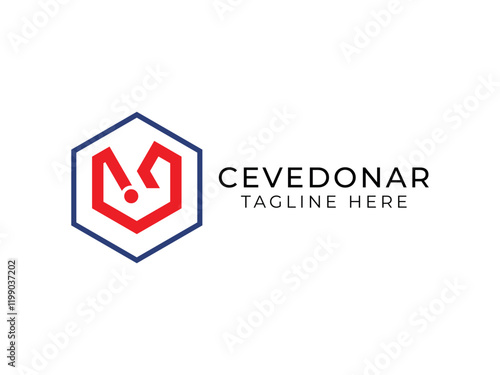 Modern letter logo design 