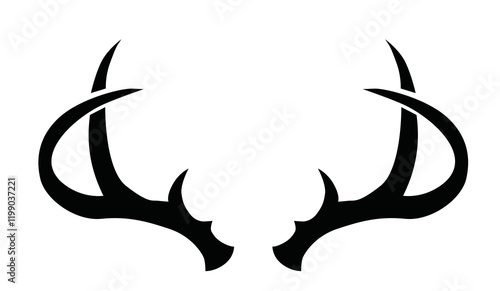 Geweih, Hirsch, Reh, Outdoor - Vektor