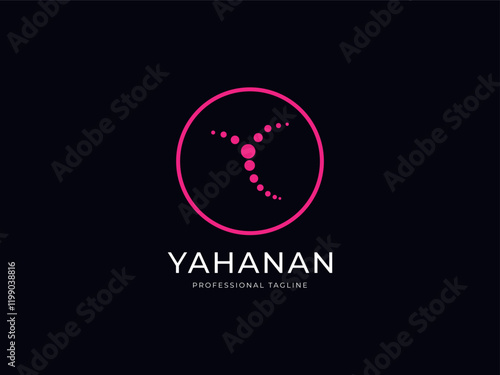 Modern letter logo design 