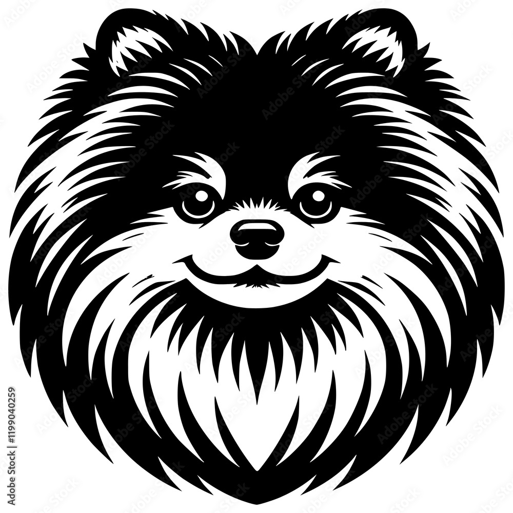 Obraz premium Pomeranian Dog 