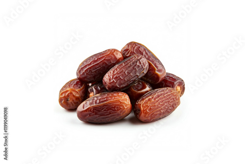 dried dates isolated on white background  photo