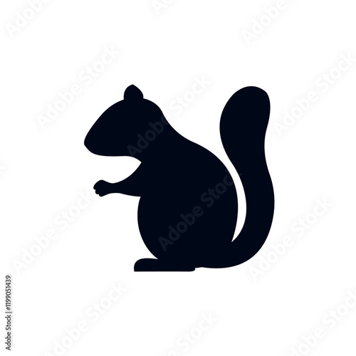 chipmunk animal vector illustration