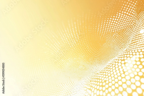 Wallpaper Mural Yellow and white gradient background with dots, minimalist design, light yellow tone Torontodigital.ca