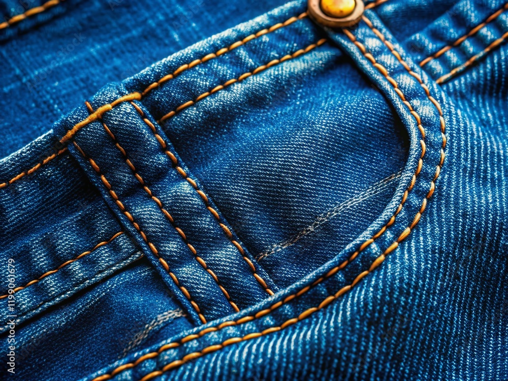 Close Up Blue Jeans Pocket - Rule of Thirds Photography Close Up Blue Jeans Pocket - Rule of Thirds Photography