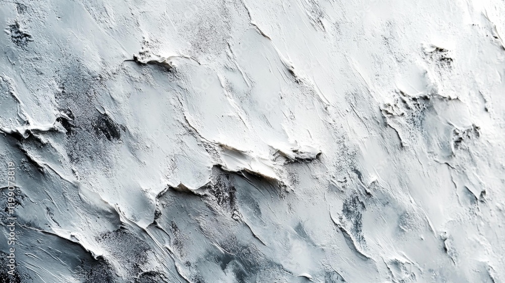 Fototapeta premium Abstract Textured White Rainy Canvas. Generative AI