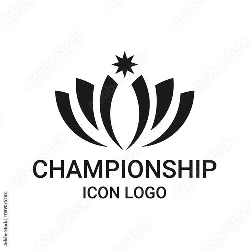 winner icon vector design,championship icon,editable champion logo icon,competition logo
