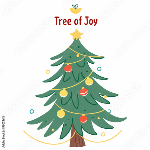 Festive Holiday Tree Decor