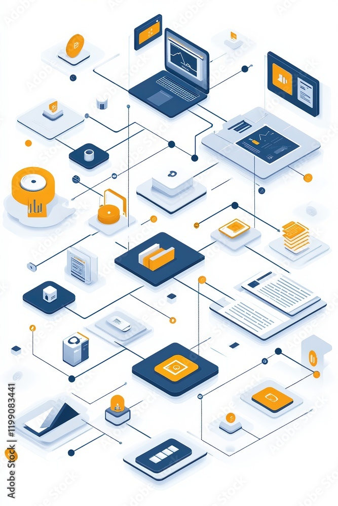 CMS workflow illustration depicting content creation, approval, and publication stages, highlighting efficient digital processes and structured content management systems. CMS workflow illustration depicting content creation, approval, and publication stages, highlighting efficient digital processes and structured content management systems.