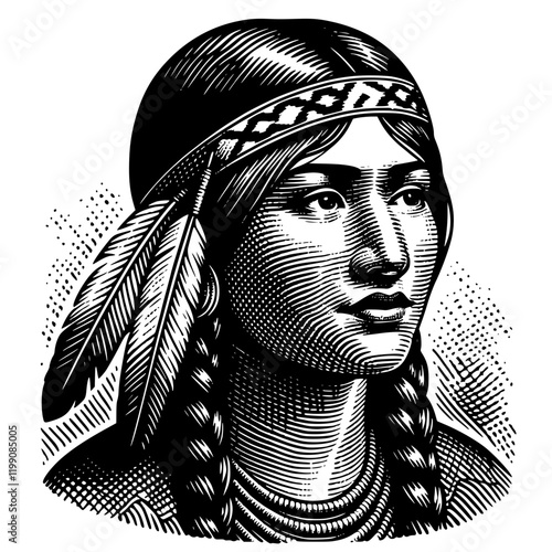 Native American Illustration