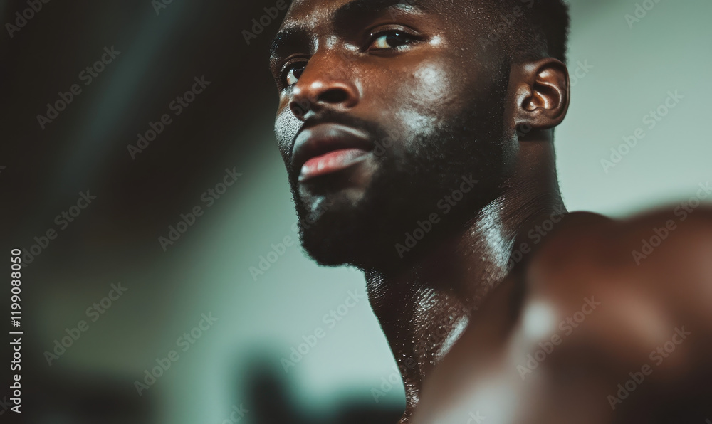 Intense Focus and Unwavering Determination: Capturing the Power and Strength of a Dedicated Athlete in Motion Intense Focus and Unwavering Determination: Capturing the Power and Strength of a Dedicated Athlete in Motion