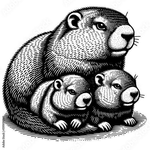 Groundhog Family