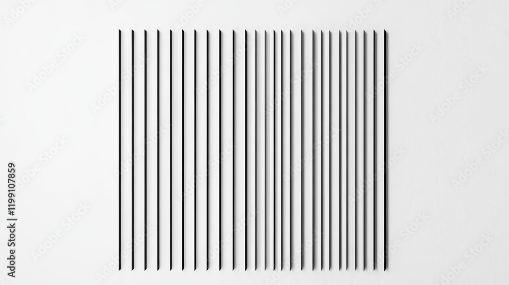 Minimalist Design with Varying Parallel Lines: Exploring Rhythm, Contrast, and Balance Minimalist Design with Varying Parallel Lines: Exploring Rhythm, Contrast, and Balance