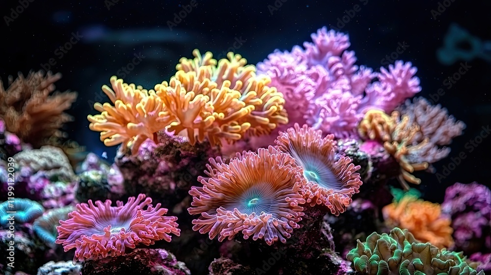 Underwater photography of coral reef ecosystem Underwater photography of coral reef ecosystem
