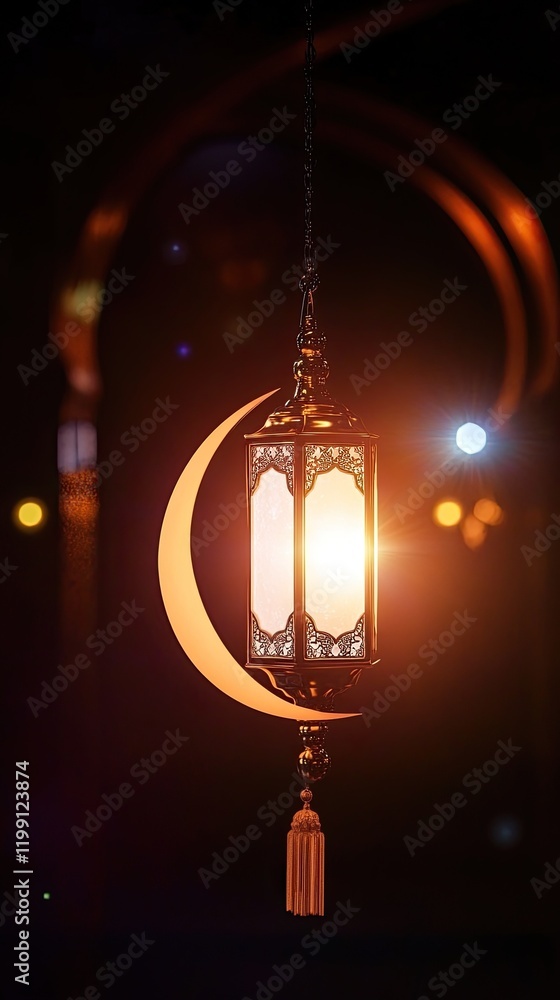 Golden Crescent Moon with Stars for a Celestial and Magical Look Golden Crescent Moon with Stars for a Celestial and Magical Look
