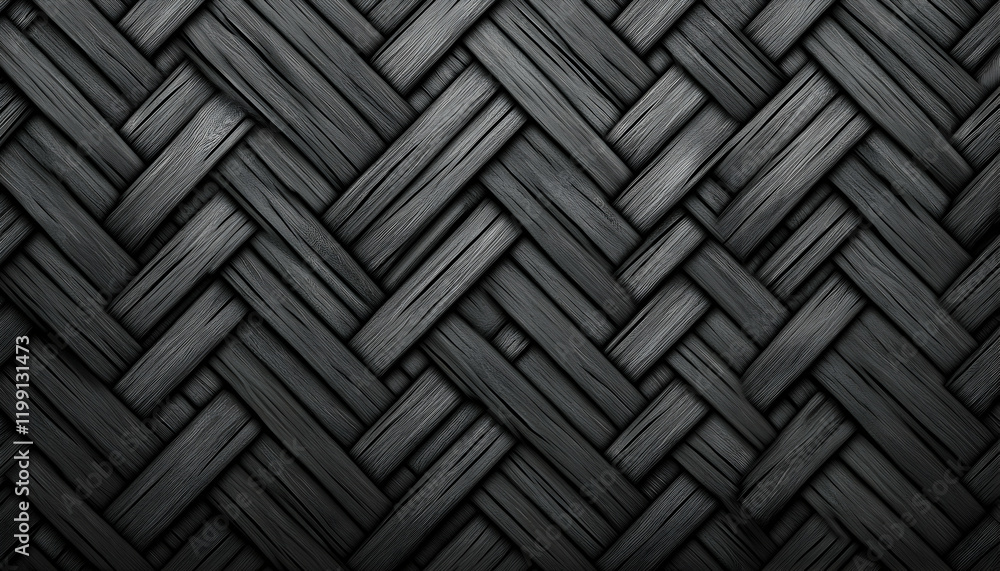 Abstract monochrome woven wood texture background. Perfect for design projects needing a rustic or modern feel. Abstract monochrome woven wood texture background. Perfect for design projects needing a rustic or modern feel.
