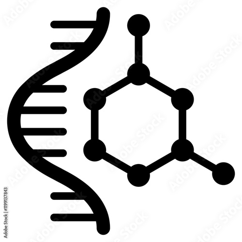 Rna Glyph Icon