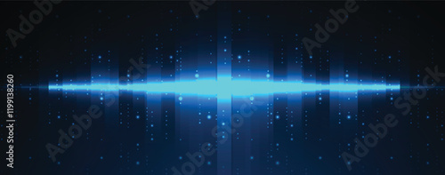 Network technology background blue screen