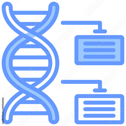 Epigenomics Blue Icon