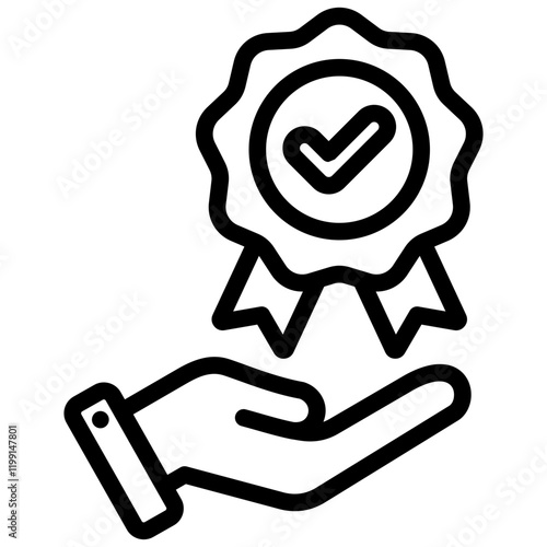 Reputation Outline Icon