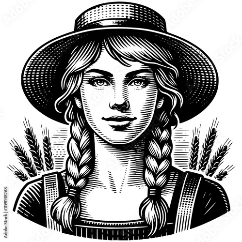 Farmer Illustration