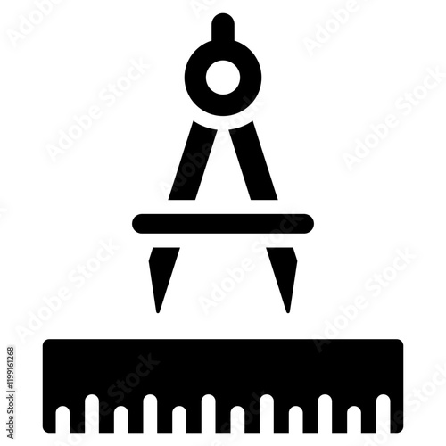 Measurement Glyph Icon