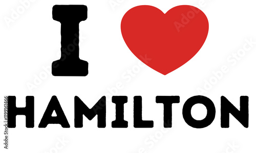 I Love Hamilton United States photo