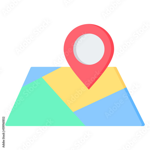 Map Flat Icon